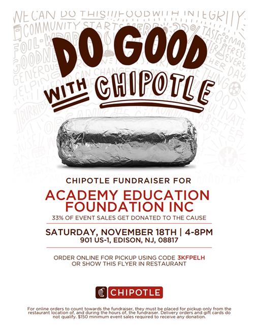 Chipotle Fundraiser